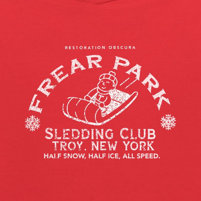 RO Frear Park Sledding Club Distressed Light