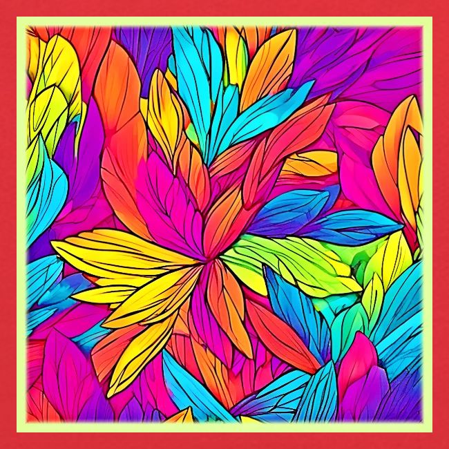 Kaleidoscope Blooms Artwork