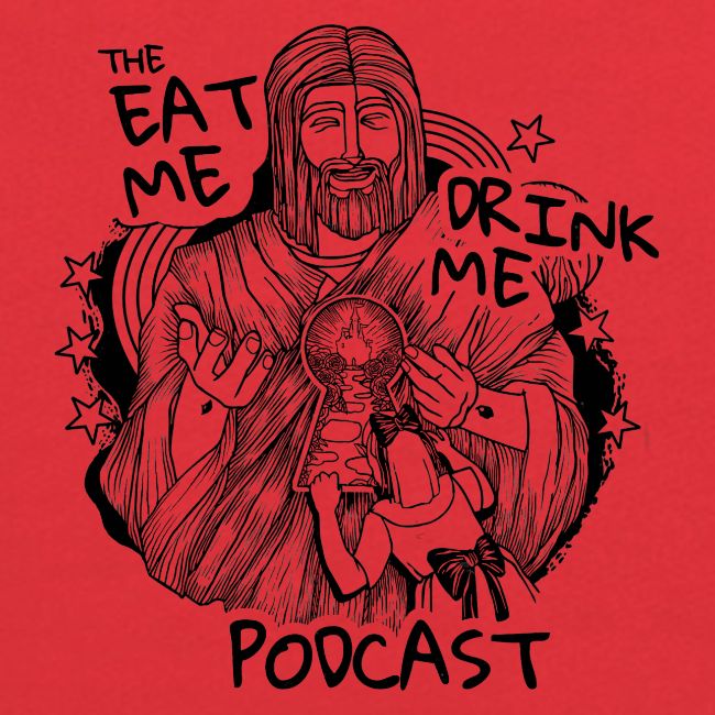 Eat Me Drink Me Podcast revamped logo
