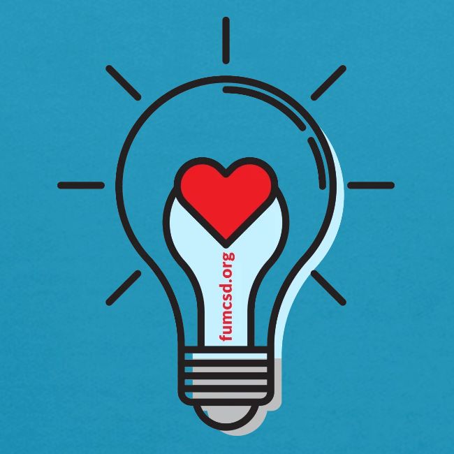 FUMCSD Heart Light Bulb