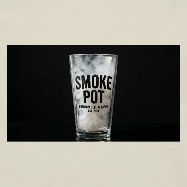 **Smoke Pot Glass TEE**