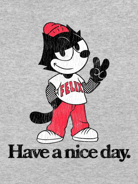 Felix The Cat In Skater Style & Have A Nice Day