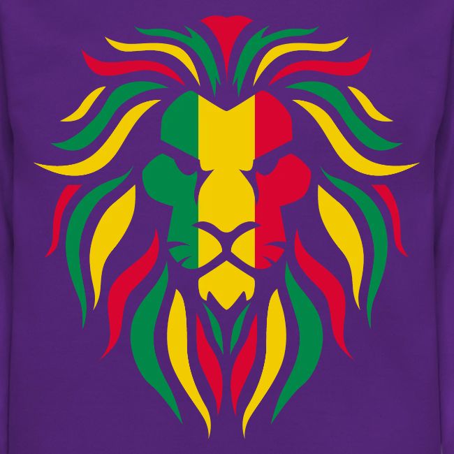 Reggae Lion & Cannabis Freedom Design