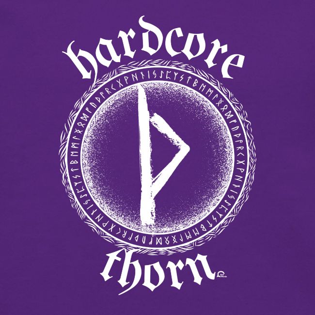 Hardcore Thorn (white design)