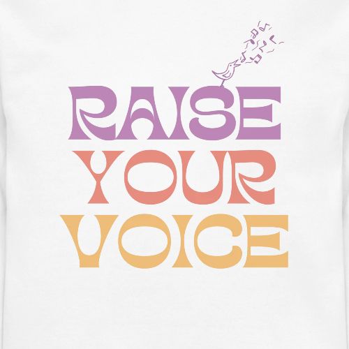 RAISE YOUR VOICE - Unisex Crewneck Sweatshirt
