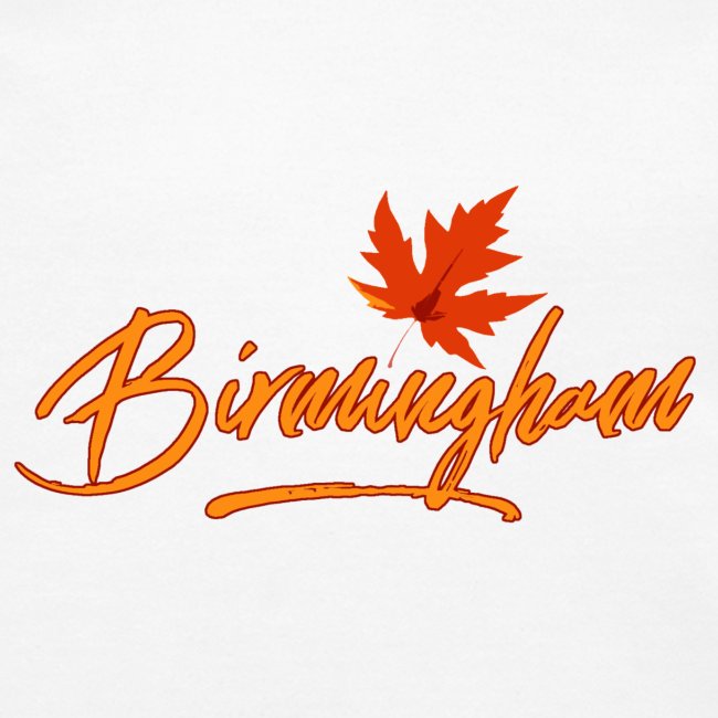Birmingham for shirt with yellow type