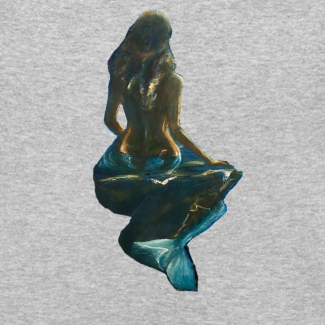 Midnight Mermaid on a rock