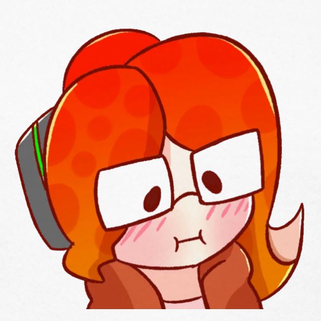 SquidHominid Blushy emote