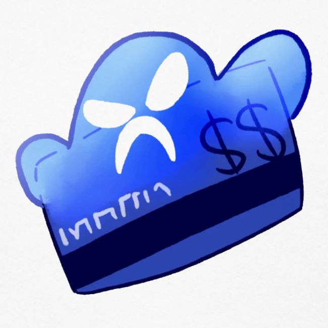 SquidHominid Haunted Credit Card emote
