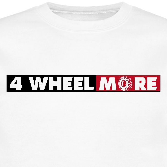 4 Wheel More Rectangle Logo