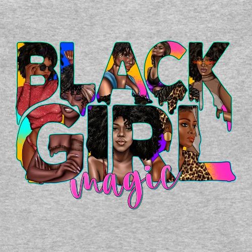 Black Girl Magic - Unisex Crewneck Sweatshirt