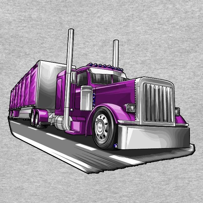 Tracktor Trailer Semi Truck Big Rig