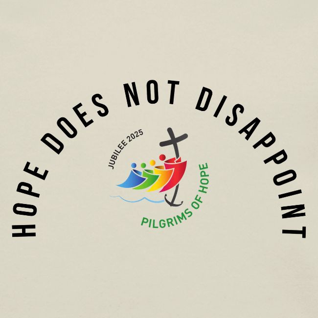 pilgrims of hope 2025 logo hope