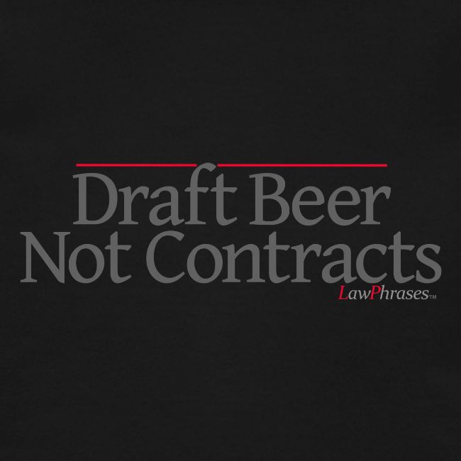 Draft Beer Not Contracts