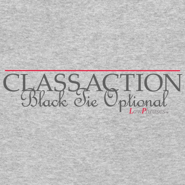 Class Action Black Tie Optional