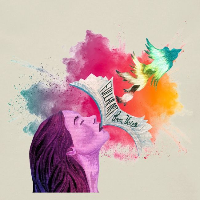 Cover Art, Color Burst Cut Out