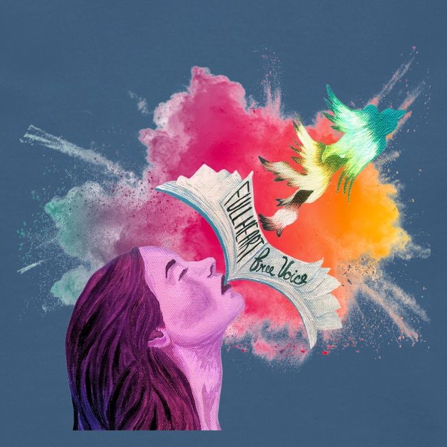 Cover Art, Color Burst Cut Out