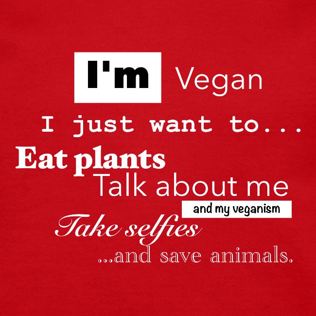 I'm a Vegan