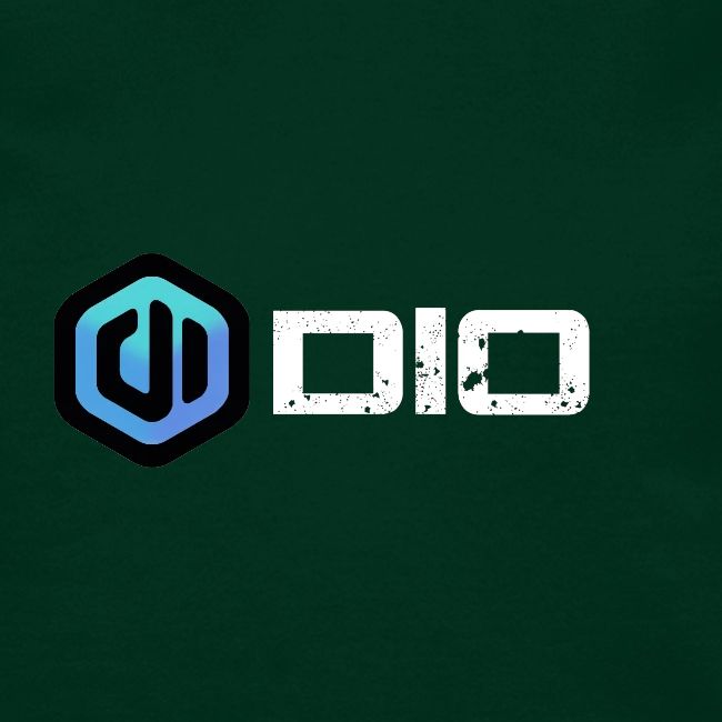 DIO logo with text horizontal transparent