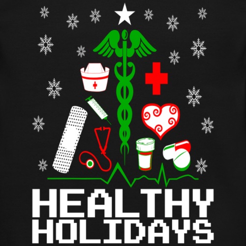 Healthy Holidays Nurse - Unisex Crewneck Sweatshirt