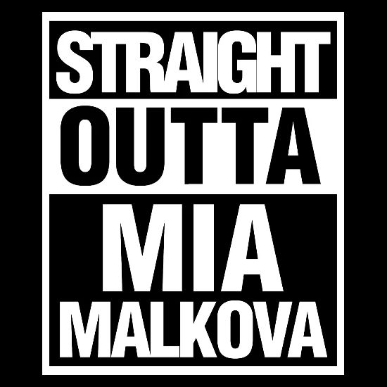 Straight Outta Mia Malkova' Unisex Crewneck Sweatshirt | Spreadshirt