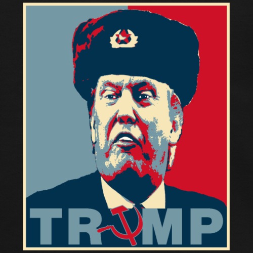 Trump Russian Poster tee - Unisex Crewneck Sweatshirt