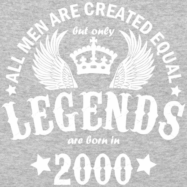 Legends are Born in 2000