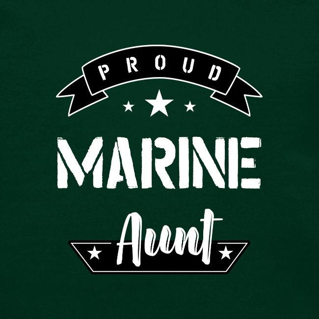 Proud Marine Aunt