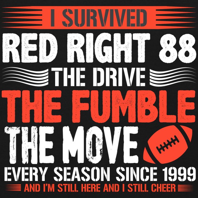 I Survived Red Right 88 Funny Cleveland Football