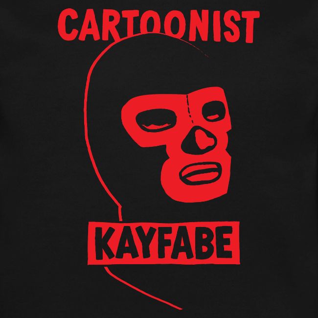 Cartoonist Kayfabe Wrestling Mask