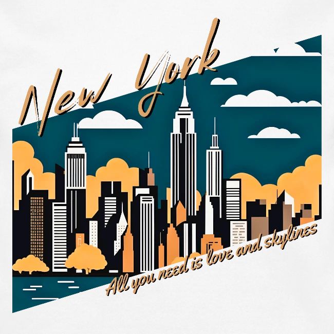 New York All you need is love and skylines