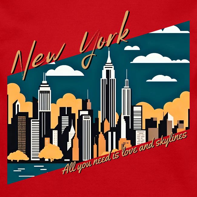 New York All you need is love and skylines