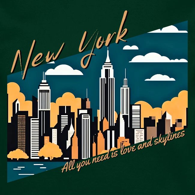 New York All you need is love and skylines