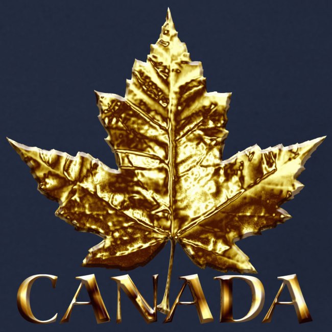 Sporty Canada Gold Maple Leaf Souvenir