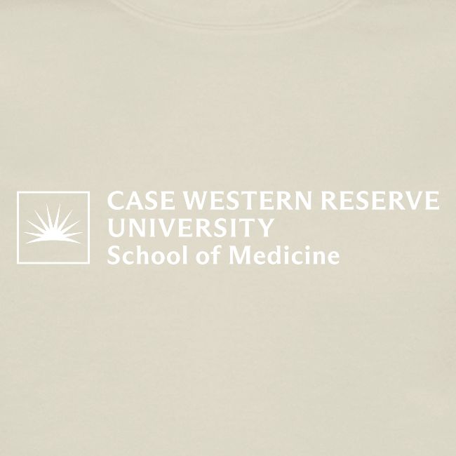 SOM Two Line Horizontal Primary Logo CWRU WHITE 1