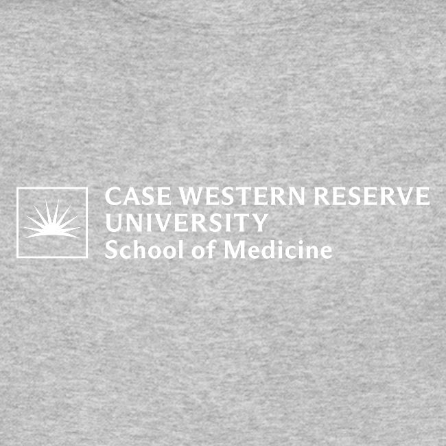 SOM Two Line Horizontal Primary Logo CWRU WHITE 1
