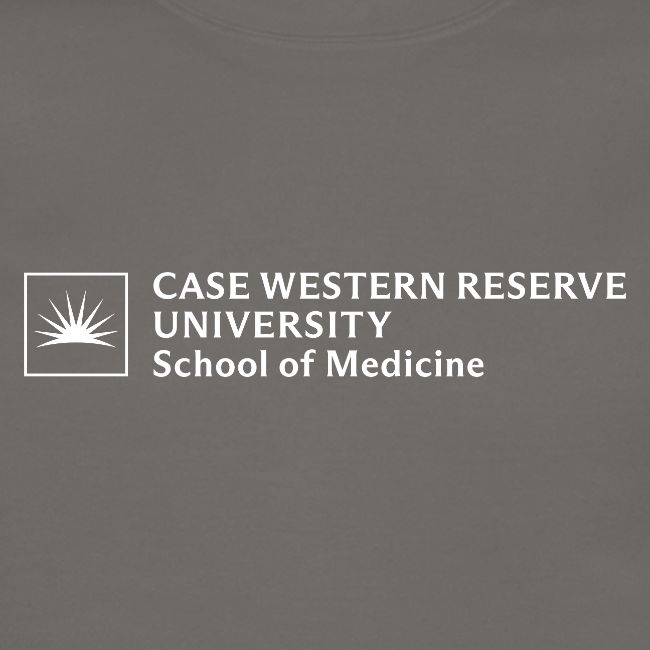 SOM Two Line Horizontal Primary Logo CWRU WHITE 1