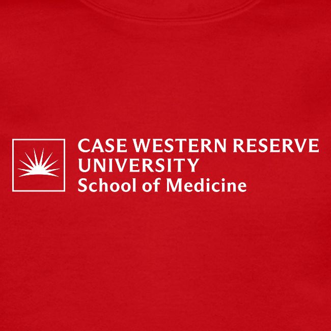 SOM Two Line Horizontal Primary Logo CWRU WHITE 1