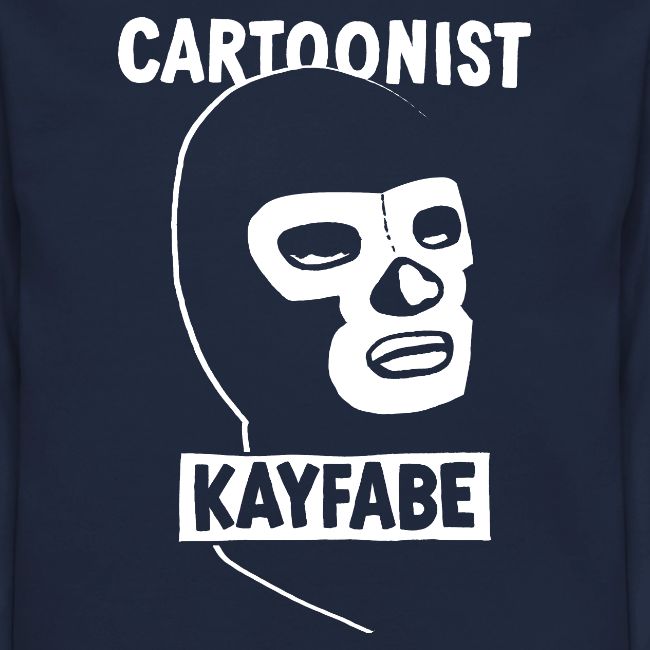 Cartoonist Kayfabe Wrestling Mask