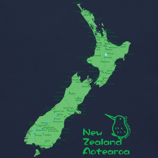 New Zealand's Map