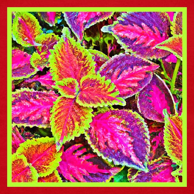 Vivid ChromaLeaf Harmony Pattern