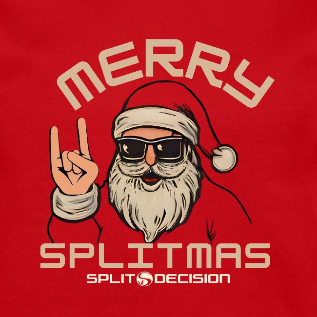 Rock Horn Santa - Split Decision - Merry Splitmas