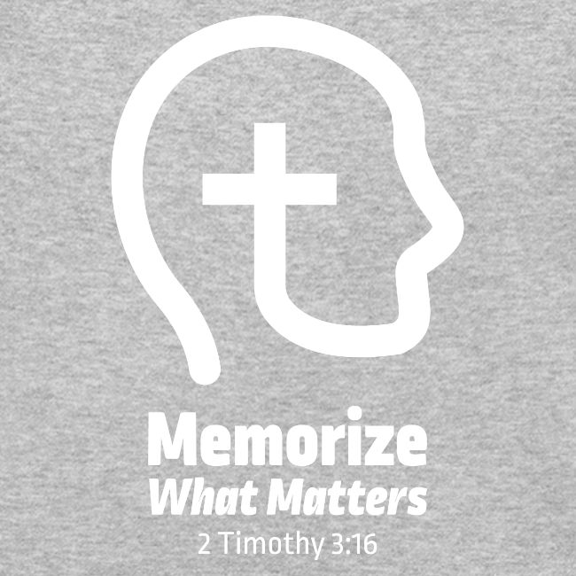 Memorize What Matters Cross Logo Design