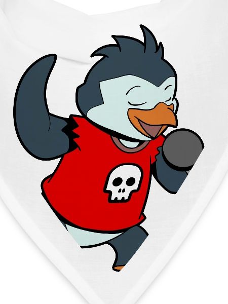 Singing Penguin With Microphone
