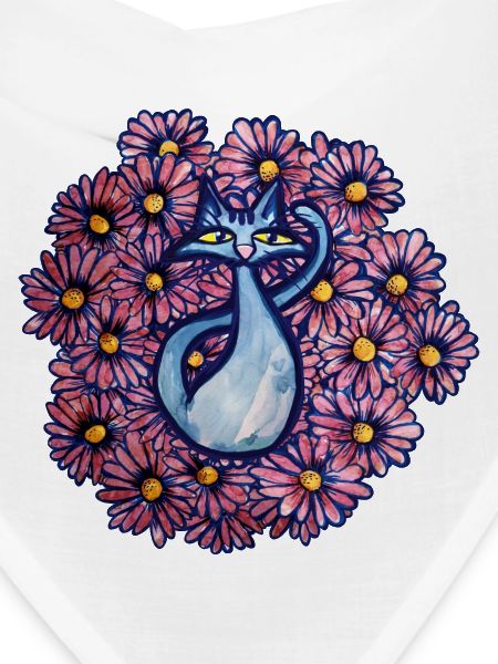 Blue Cat Daisies