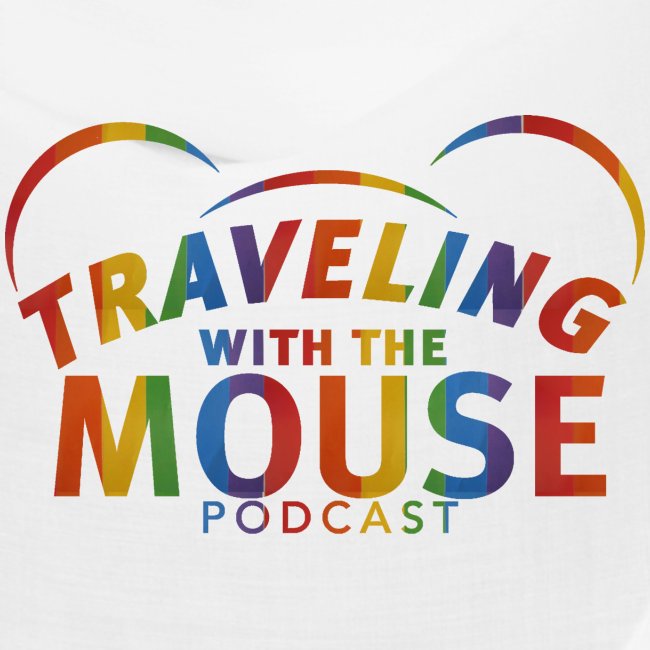 TravelingWithTheMouse logo transparent Rainbow Cr