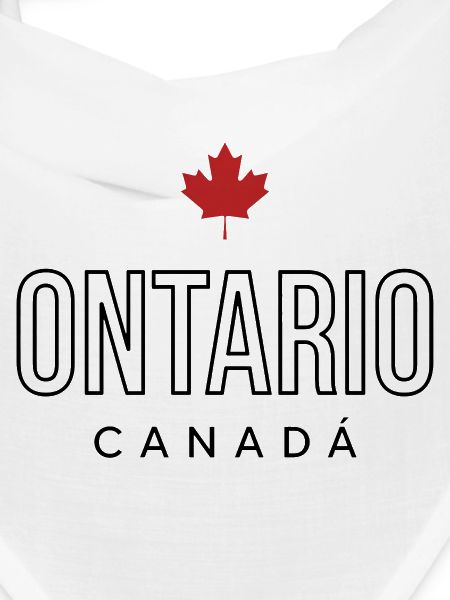 Maple Leaf Emblem on Bold Text