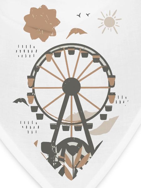 Abandoned Ferris Wheel Boho