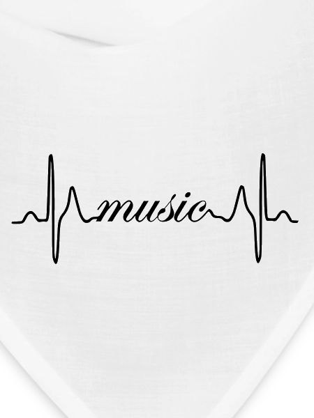 Music ECG heartbeat