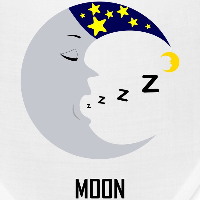 Sleepy Silvery Yawning Moon
